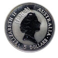 9266NS 5 Dolarów 1991 rok Australia Kookaburra