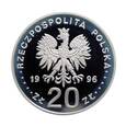 9879NS 20 Złotych 1996 rok Polska IV Wieki Stołeczności Warszawy