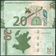 Azerbejdżan 20 MANAT  P-41a   2021  UNC