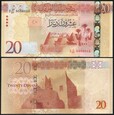 Libia   20 DINARS   2016    P-83  UNC