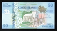 Wyspy Cooka   50 DOLLARS   1992    P-10a  UNC