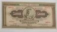 Grecja 5000 drachm 1932