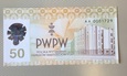 Banknot 50  PWPW