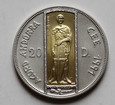 20 Dinarów Andora 1991