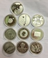 Zestaw 10 sztuk monet 10 euro -każda inna
