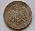 3 Marki Hamburg 1908 J