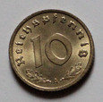10 Fenigów 1938 A mennicze
