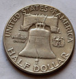USA 1/2 Dolara Franklin 1955