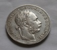 Węgry 1 Forint 1891 Franciszek Józef