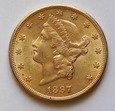 USA  20 Dolarów 1897 S