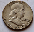 USA 1/2 Dolara Franklin 1954