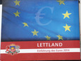 Zestaw euro Łotwa2014