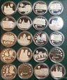 Zestaw numizmatów Europa 1996