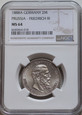 2 Marki 1888 Fryderyk III NGC MS64