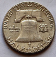 USA 1/2 Dolara Franklin 1958