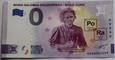 0 euro Maria Skłodowska Curie 