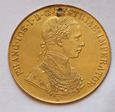 Austria 4 Dukaty 1854 