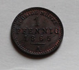 1 Fenig 1865 A  SAXEN -WEIMAR- EISENACH