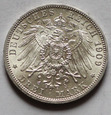 3 Marki Prusy 1909 piękne