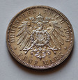 Saksonia 5 Marek 1904 z datą