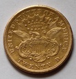 USA  20 Dolarów 1875 CC