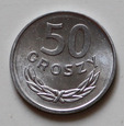 50 groszy 1985 - z rolki bankowej