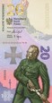 Banknot 20 zł Bitwa Warszawska 1920