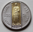 20 Dinarów Andora Acord 1993