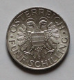 Austria 5 Szylingów 1935