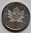 Kanada Liść 5 Dolarów 1988