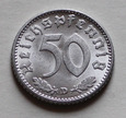 50 Fenigów 1943 D