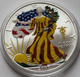 USA Liberty Dolar 2007 kolor - eskulap