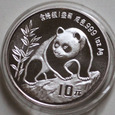 Chiny Panda 10 Yuan 1990