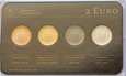 Zestaw 2 euro San Marino 2013 kolor