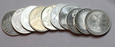 10 x 10 euro 2011 -srebro 925
