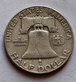USA 1/2 Dolara Franklin 1957 D
