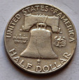 USA 1/2 Dolara Franklin 1959