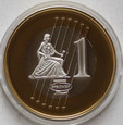 1 Euro Węgry 2003 próba   