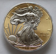 USA Liberty Dolar 1915 złocony