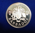 Zestaw monet Barbados 1973