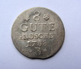 472. Anhalt-Bernburg, 8 Gute groschen 1758 B