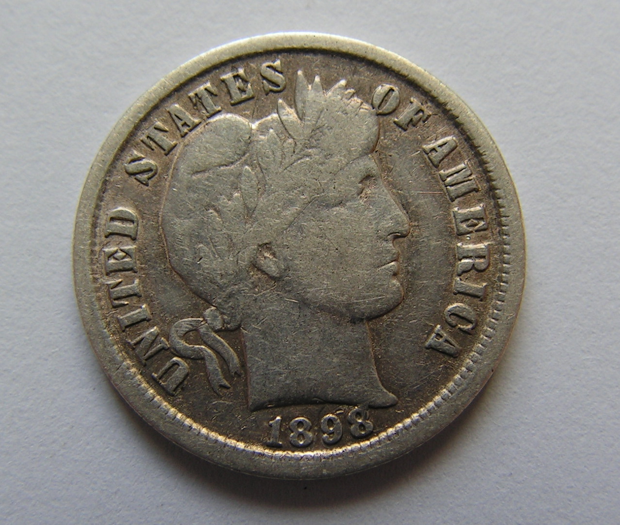 189. USA - ONE DIME - 10 centów - 1898r.