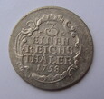 456. Prusy - 1/3 talara 1758, Drezno 