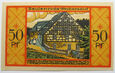 B9004 NOTGELD 50 PFENNIG 1921 ZEULENRODA UNC