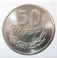 ZZ113  PRL 50 GROSZY 1957 UNC SKRĘTKA