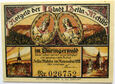 B5620 NOTGELD 50 FENIGÓW 1921 ZELLA - MEHLIS
