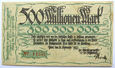 B4356 NIEMCY 500 MILIONÓW MAREK 1923 TREWIR
