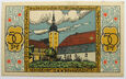 B9013 NOTGELD 50 PFENNIG 1921 ZEULENRODA UNC