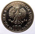 O38312-A4  PRL 100 ZŁ 1984 WINCENTY WITOS UNC - PROOFLIKE