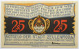 B9006 NOTGELD 25 PFENNIG 1921 ZEULENRODA UNC